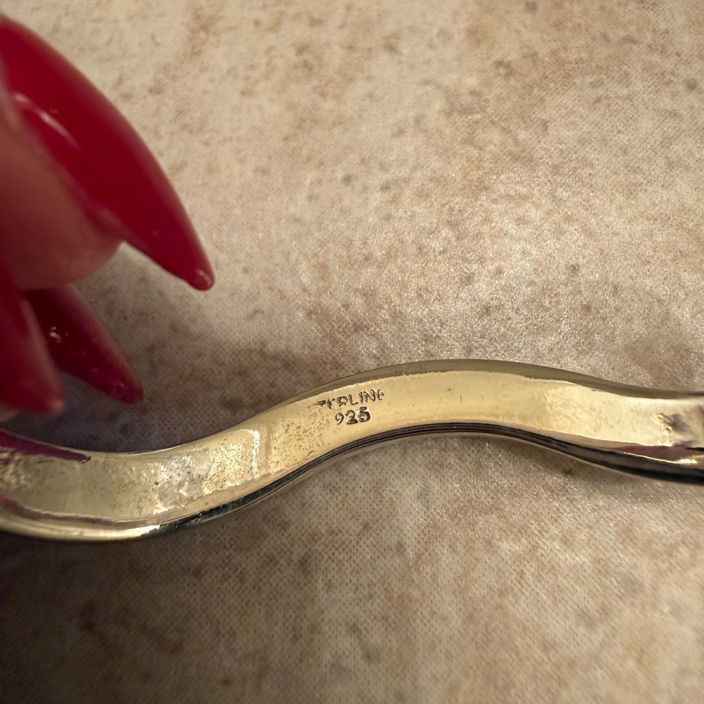 REDUCED*Silver 925 Bangles -5 Bracelets. New No scratches. Break away bangle - Picture 8 of 9